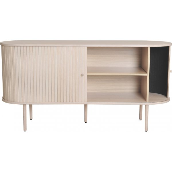 Buffet Slide 150 cm - Chêne pigmenté blanc Buffet Slide 150 cm - Chêne pigmenté blanc