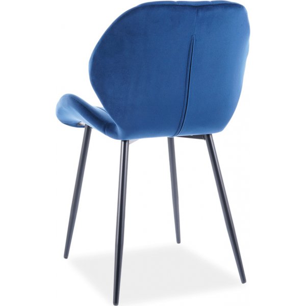 Marilyn matstol - Blå sammet Marilyn matstol - Blå sammet