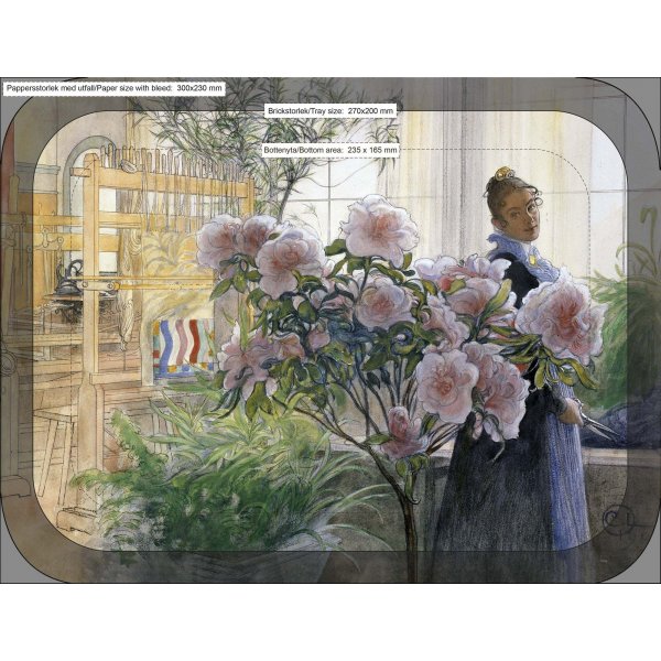 Plateau Azalée 20 x 27 cm - Multi Plateau Azalée 20 x 27 cm - Multi