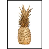 GOLDEN PINEAPPLE - Poster 50x70 cm GOLDEN PINEAPPLE - Poster 50x70 cm