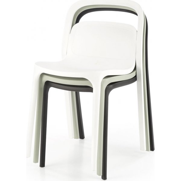 Chaise de salle à manger Cadeira 490 - Noir Chaise de salle à manger Cadeira 490 - Noir