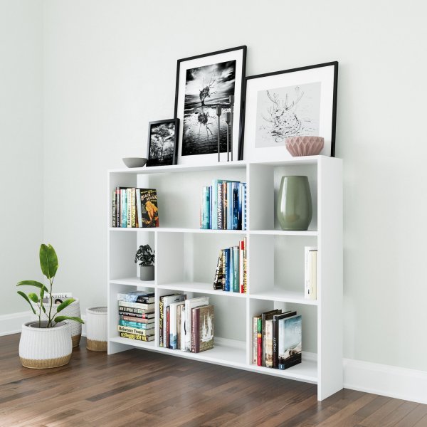 Bibliothèque Lavina - Blanc Bibliothèque Lavina - Blanc