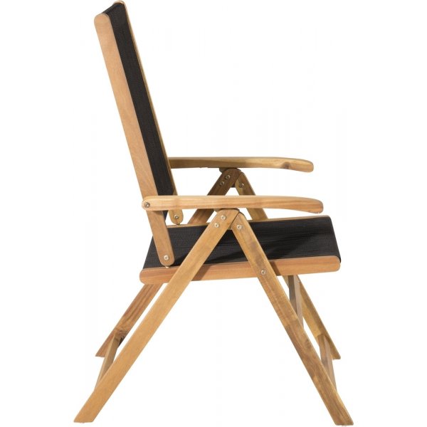 Little John positionsstol - Svart/Natur