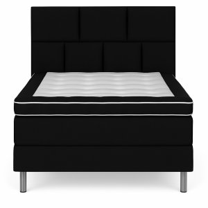 Kontinentalsäng 120x200 cm - Svart - Hilton Deluxe Kontinentalsäng 120x200 cm - Svart - Hilton Deluxe
