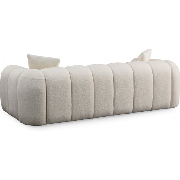 Canapé 3 places Puffy - Blanc Canapé 3 places Puffy - Blanc