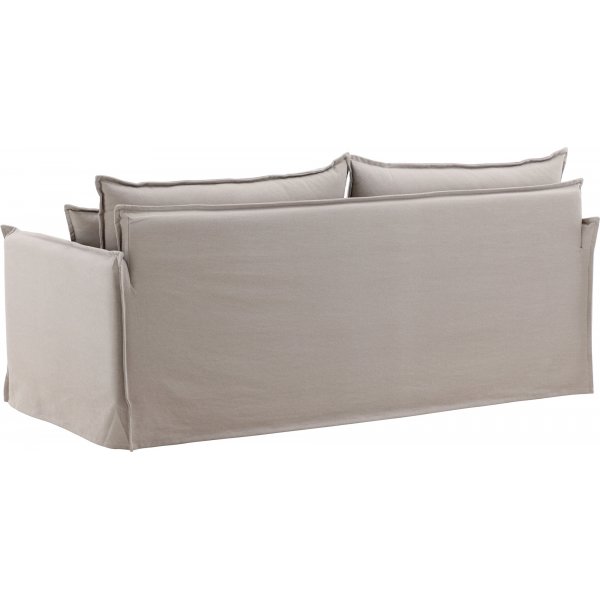 Nova 3-sits soffa - Brunt linne Nova 3-sits soffa - Brunt linne