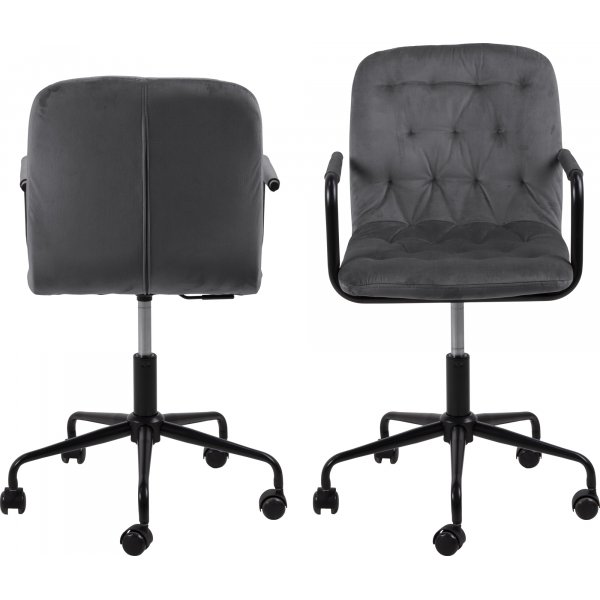 Chaise de bureau Wendy - Gris