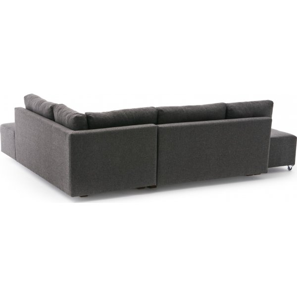 Canap d\\\'angle droit Manama - Anthracite