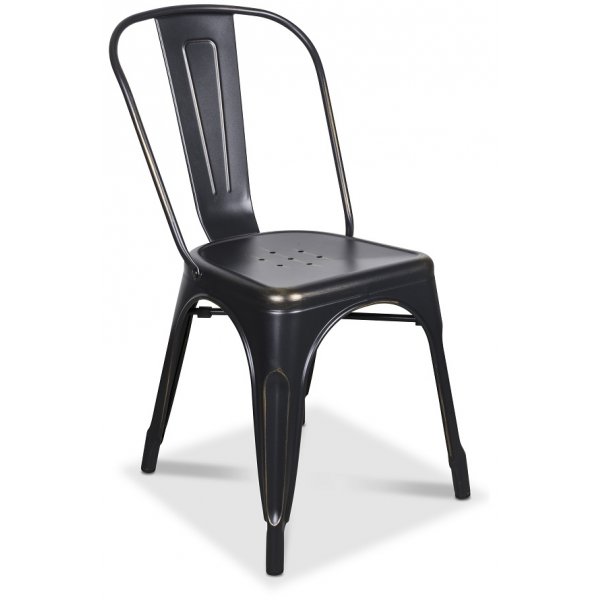 Visby matgrupp grått bord med 4 st Industry Plåtstolar - Grå / Svart Guld Visby matgrupp grått bord med 4 st Industry Plåtstolar - Grå / Svart Guld