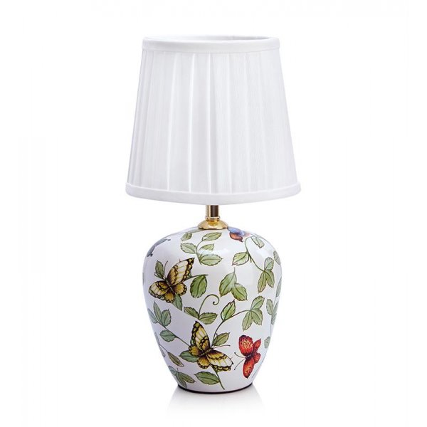 Mansion Bordslampa 33 - Mnstrad/Vit