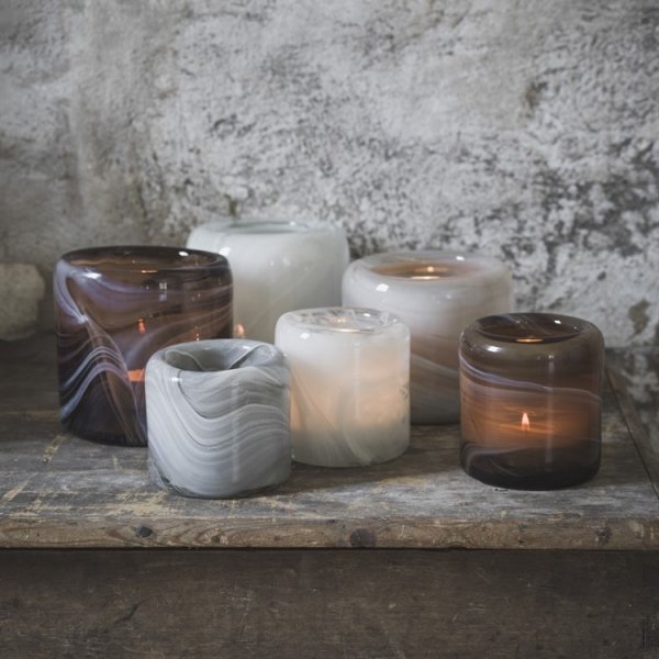 Puro kaarslantaarn - Creme