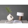 Brans bordslampa - Valnt/Vit