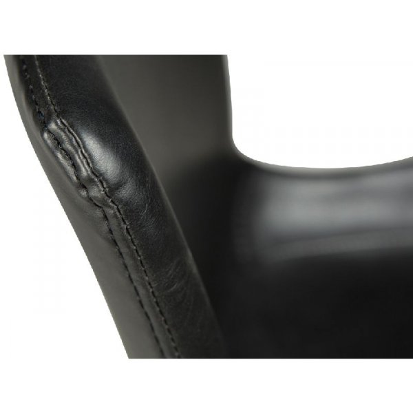 Hype kontorsstol - Vintage svart