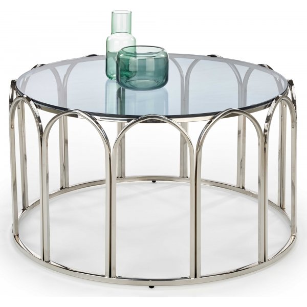 Remy salontafel - Gerookt glas
