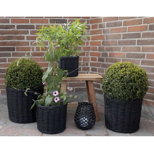 Paniers Bogor - Noir - 4 pcs