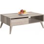 Sharp soffbord 110 x 65 cm - Ljus valnt