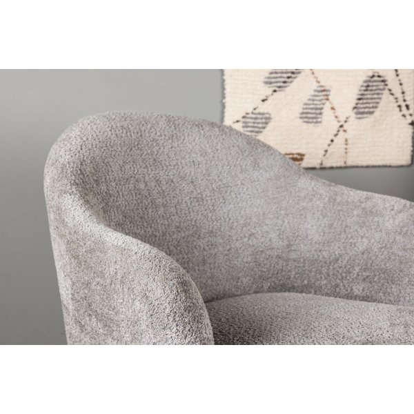 Fauteuil Catane - Gris Fauteuil Catane - Gris