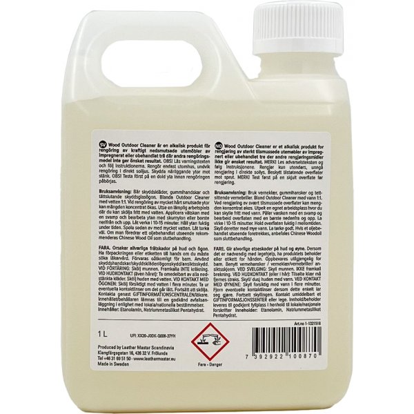 Outdoor Cleaner rengöringsmedel - 1 l Outdoor Cleaner rengöringsmedel - 1 l