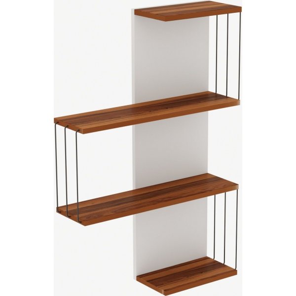 Cambrai wandplank - Grenen/wit