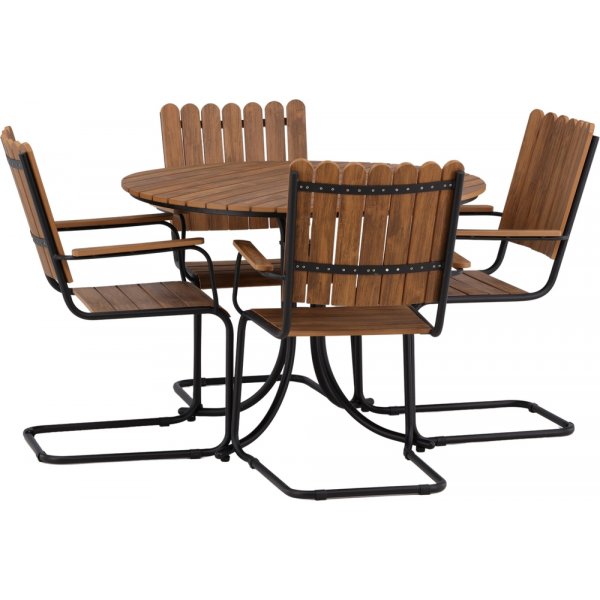 Holmsund matgrupp - Svart/natur Holmsund matgrupp - Svart/natur