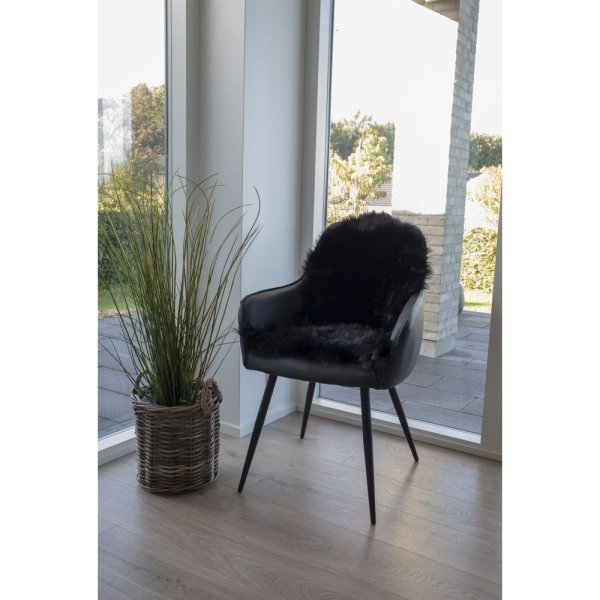Lammskinn imitation - Svart - 50x85 Lammskinn imitation - Svart - 50x85