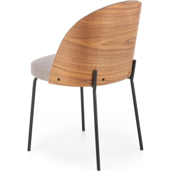 Chaise de salle  manger Cadeira 451 - Gris/bois