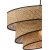 Couper taklampa - Beige/svart