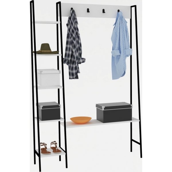 Meuble d\\\'entrée Marken - Blanc Meuble d\\\'entrée Marken - Blanc