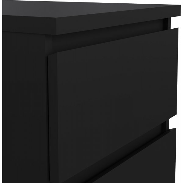 Naia slank dressoir met 3 laden - Zwart Naia slank dressoir met 3 laden - Zwart