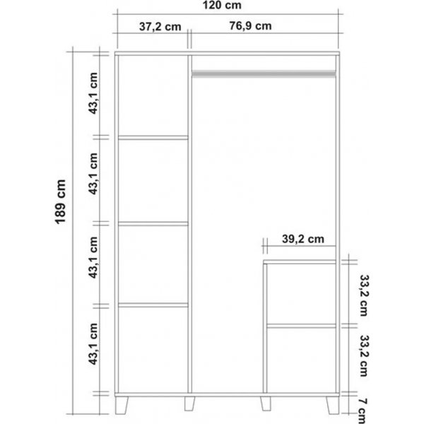 Armoire Live Forest - Pin
