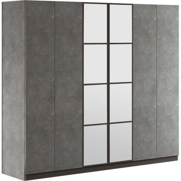 Home garderob 3 - Antracit/gr