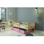 Carino juniorsng med frvaringslda 80 x 190 cm - Valfri frg