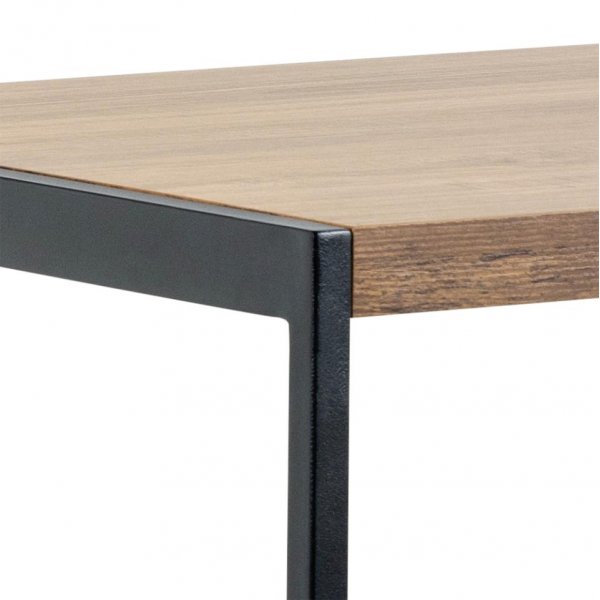 Bahamas bargroep met tafel, bank en 2 stoelen - Eiken/zwart