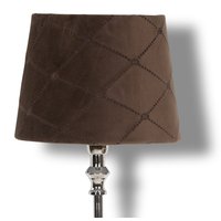 Velvet Diamond lampskärm 20 cm - Brun Velvet Diamond lampskärm 20 cm - Brun