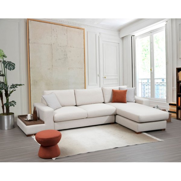 Long divansoffa - Beige Long divansoffa - Beige