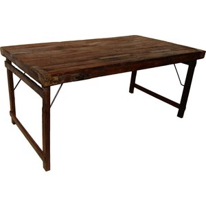 Ängelholm vikbart matbord 168-180 cm - Återvunnet trä/metall - Övriga matbord, Matbord, Bord