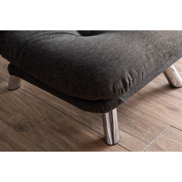 Misa bäddfåtölj - Mörkgrå Misa bäddfåtölj - Mörkgrå