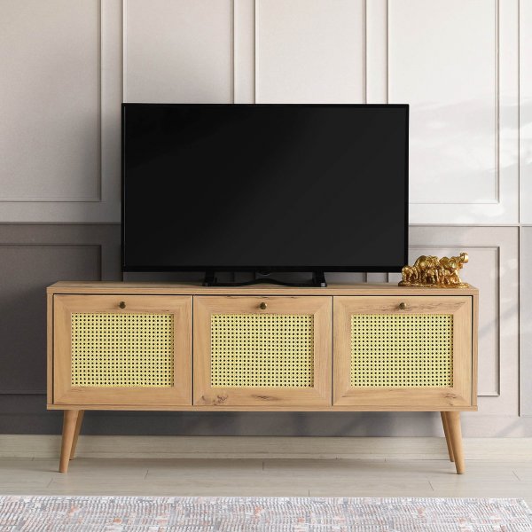Likya TV-bänk 140 cm - Ek Likya TV-bänk 140 cm - Ek