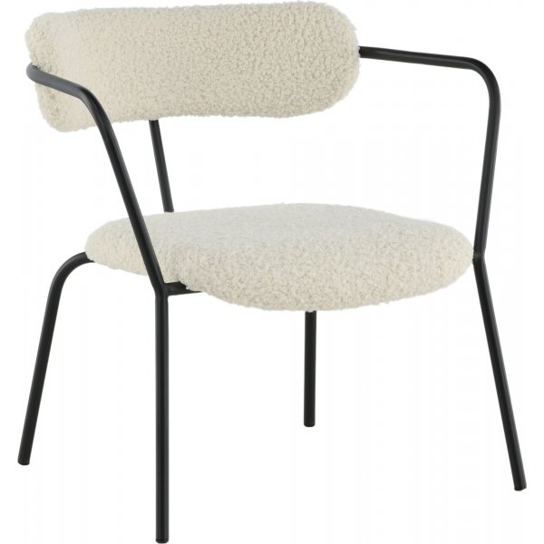 Shaun fauteuil - Witte teddy