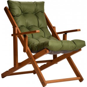 Repose däckstol - Grön + Möbelvårdskit för textilier