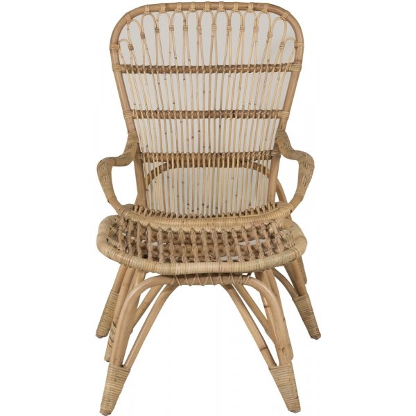 Fauteuil Ella - Nature/cru