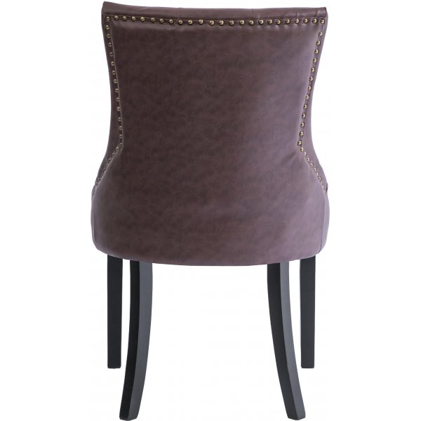 Tuva Eastport matstol med nitar - Vintage PU Tuva Eastport matstol med nitar - Vintage PU