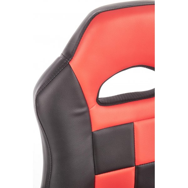 Alfrida kontorsstol - Svart/röd Alfrida kontorsstol - Svart/röd