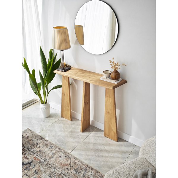 Cleopatra avlastningsbord 100 x 28 cm - Ek Cleopatra avlastningsbord 100 x 28 cm - Ek