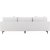 Sofia 3-sits soffa - Beige linne