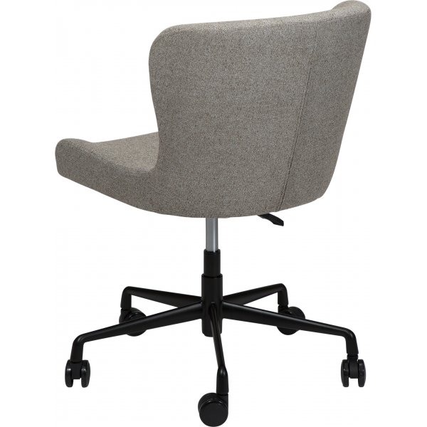 Glam kontorsstol - Pebble earth boucle/svart Glam kontorsstol - Pebble earth boucle/svart