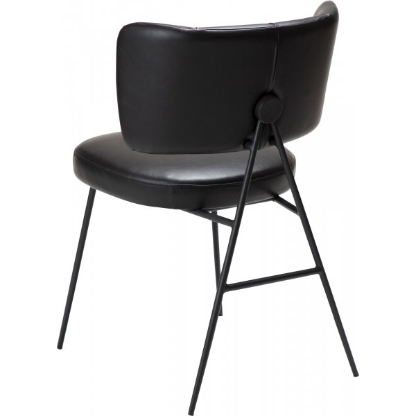 Chaise de salle à manger Roost - PU noir Chaise de salle à manger Roost - PU noir