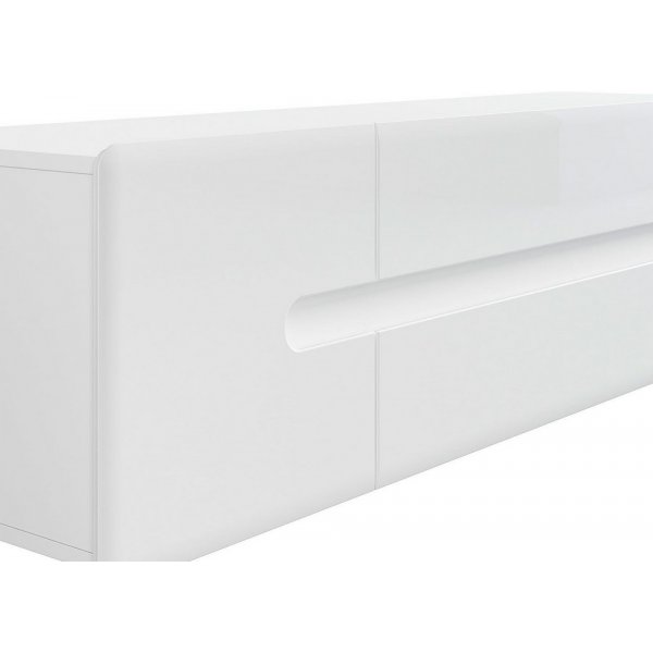 Varga TV-bänk - Vit högglans Varga TV-bänk - Vit högglans