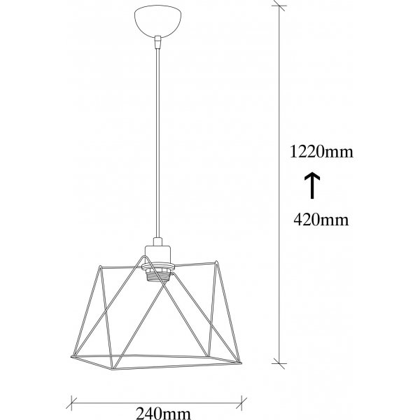 Best taklampa 621-S - Svart Best taklampa 621-S - Svart
