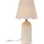 Lampe de table Haley / Beige - 50 cm